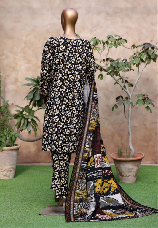 Bin Saeed | Stitched 3PC Printed Khaddar Collection