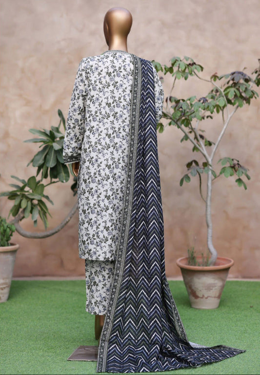 Bin Saeed | Stitched 3PC Printed Khaddar Collection