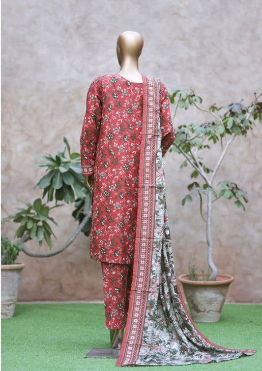 Bin Saeed | Stitched 3PC Printed Khaddar Collection