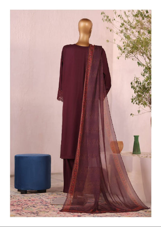 Bin Saeed | Luxury Embroidered Plain Cotton Stitched Collection