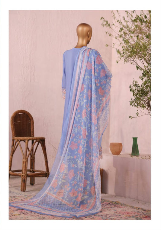 Bin Saeed | Luxury Embroidered Plain Cotton Stitched Collection