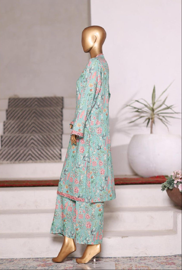 Bin Saeed | Printed Cotton Co-ords Stitched Collection – 2PCS