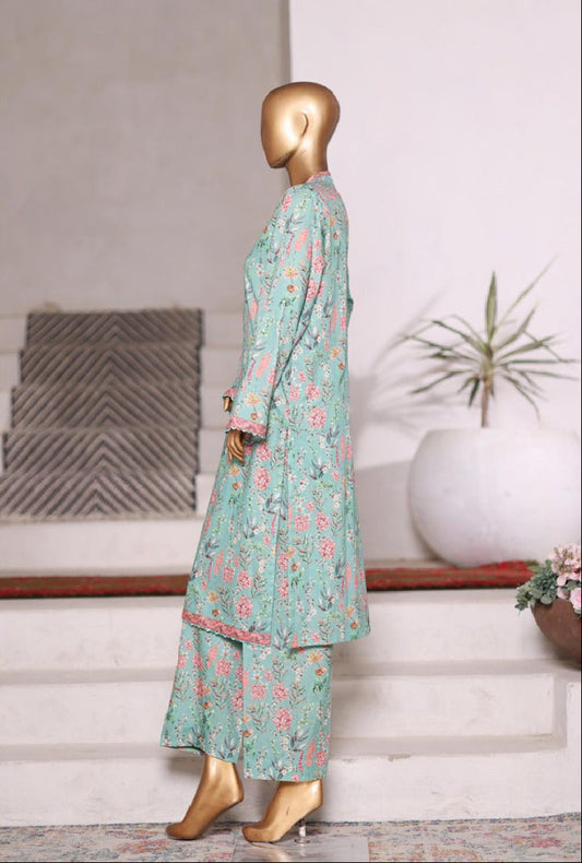 Bin Saeed | Printed Cotton Co-ords Stitched Collection – 2PCS