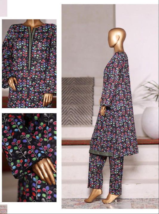 Bin Saeed | Printed Cotton Co-ords Stitched Collection – 2PCS