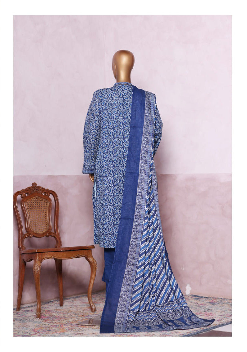 Bin Saeed | Stitched 3PC Printed Khaddar Collection
