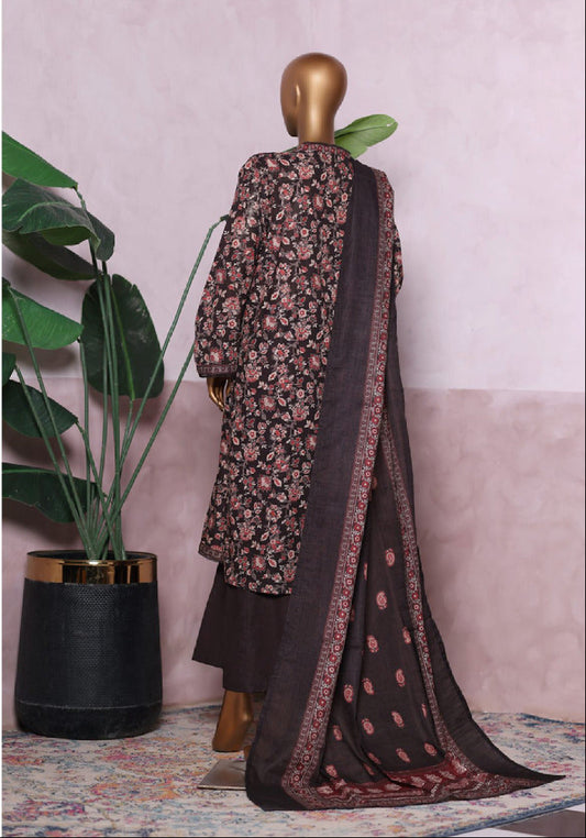 Bin Saeed | Stitched 3PC Printed Khaddar Collection