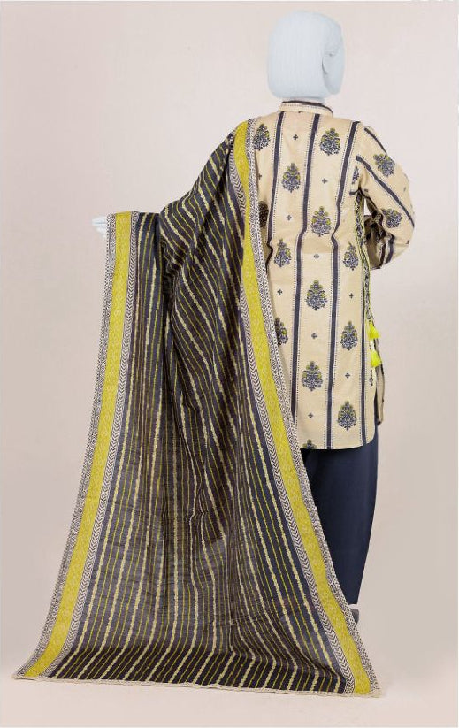 J. Panjnad | Unstitched 3 Pc Printed Khaddar Collection