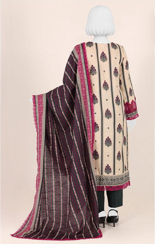 J. Panjnad | Unstitched 3 Pc Printed Khaddar Collection