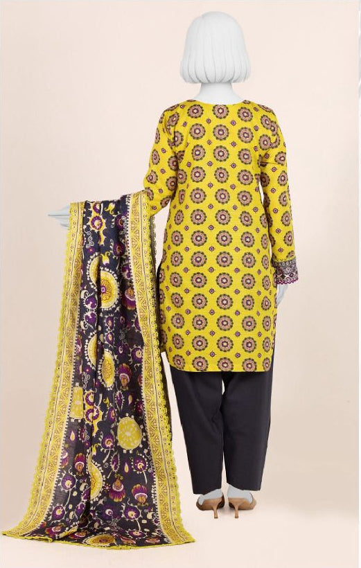 J. Panjnad | Unstitched 3 Pc Printed Khaddar Collection