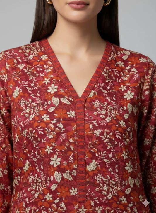 Bin Saeed | Stitched 2PC Printed Khaddar Collection