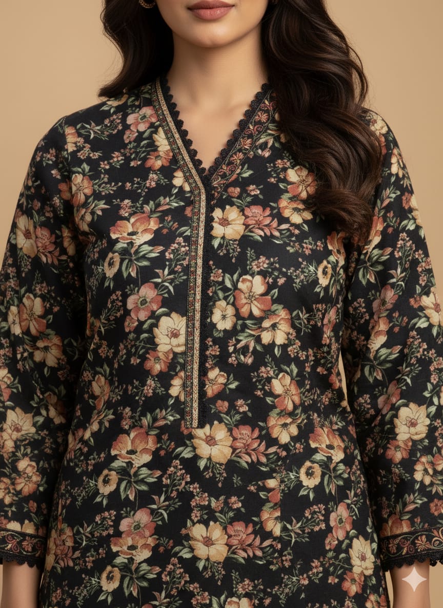 Bin Saeed | Stitched 2PC Printed Khaddar Collection