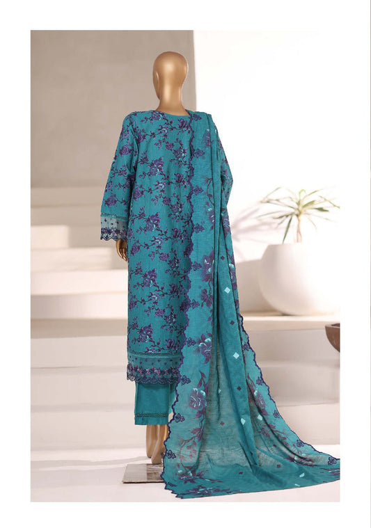 Sada Bahar | Stitched 3 Pc  Embroidered Khaddar Collection