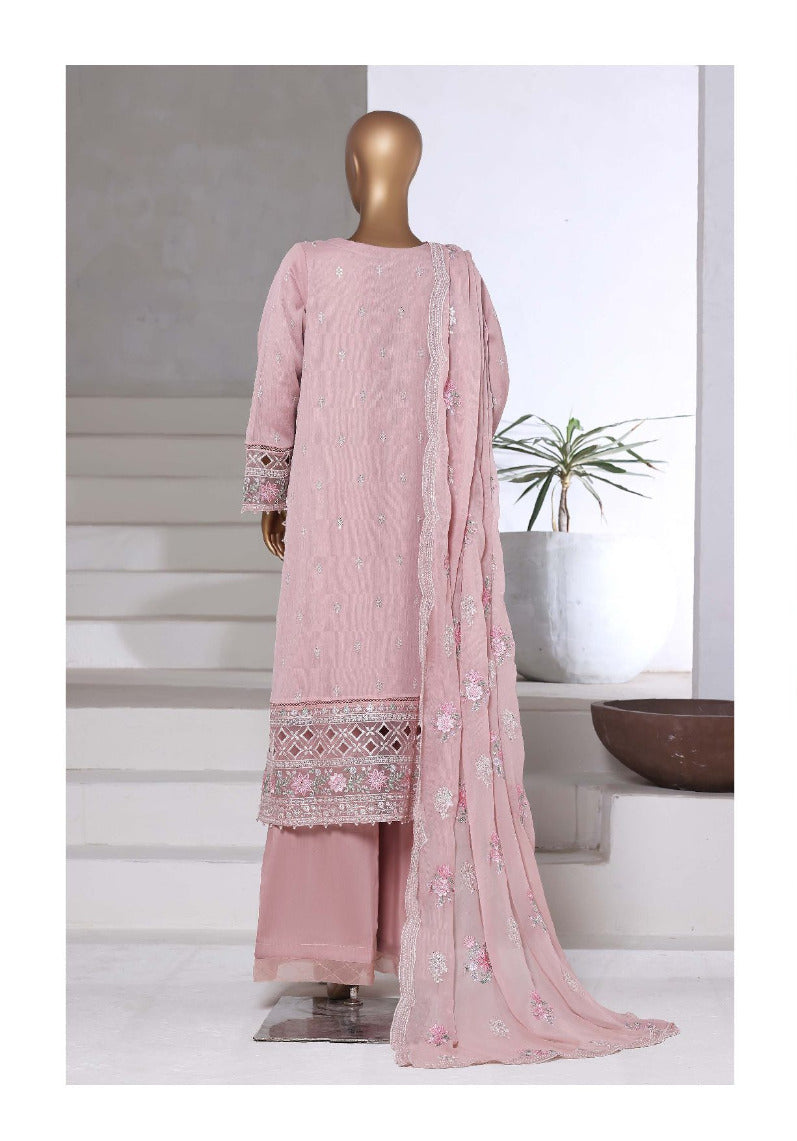 Sada Bahar | Stitched 3 Pc Afsanay Luxury Chiffon Embroidered Collection