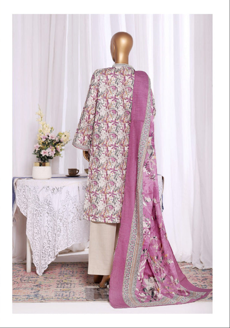 Bin Saeed | Stitch 3 Pc Printed Khaddar Collection