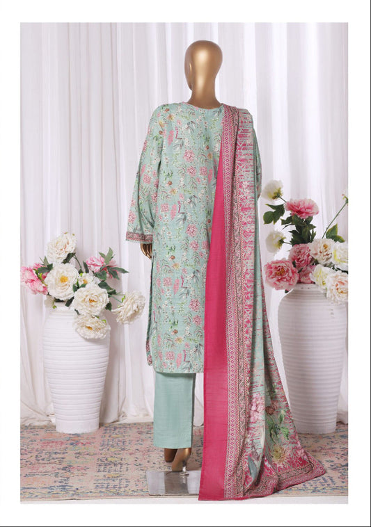Bin Saeed | Stitch 3 Pc Printed Khaddar Collection