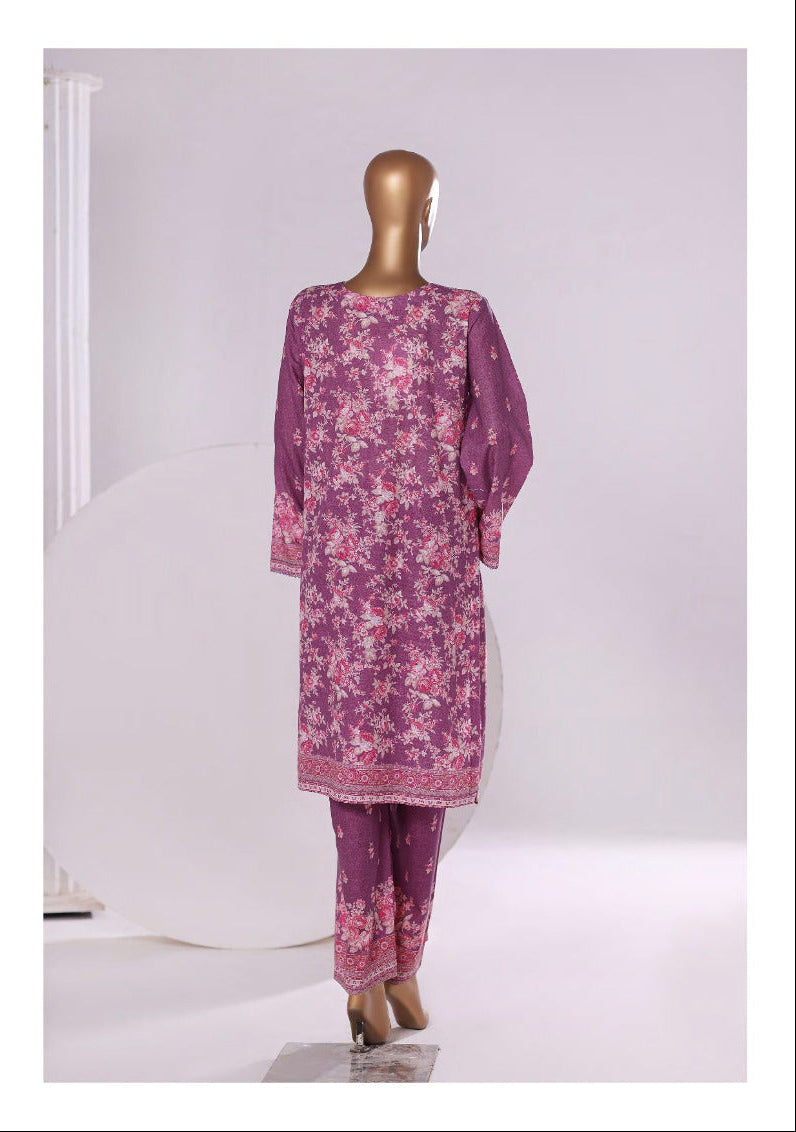 Bin Saeed | Printed Khaddar Co-Ords Stitched Collection – 2PCS