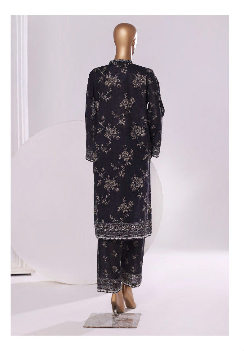 Bin Saeed | Printed Khaddar Co-Ords Stitched Collection – 2PCS