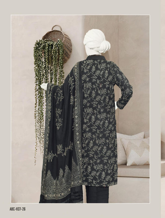 Mahnoor by ABC Fabric | Unstitch 3 Pc Winter Collection VoL 07