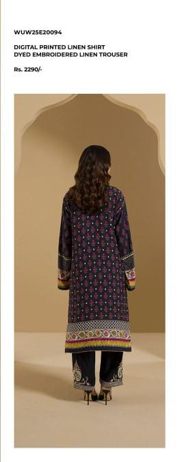 Zellbury | Unstitch 2 PC Printed Embroidered Linen Collection