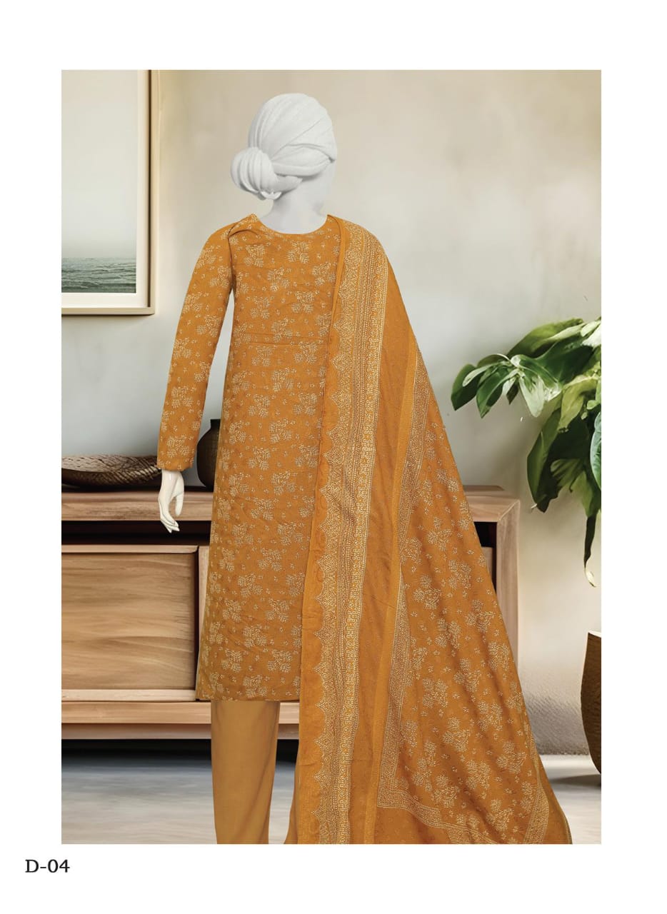 Kashmira By ABC Fabric | Printed Winter Zarri Collection Vol. 10