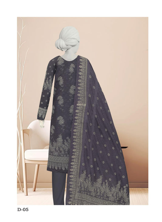 Kashmira by ABC Fabric | Printed Winter Zarri Collection Vol 09