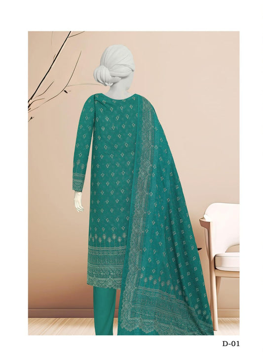 Kashmira by ABC Fabric | Printed Winter Zarri Collection Vol 09