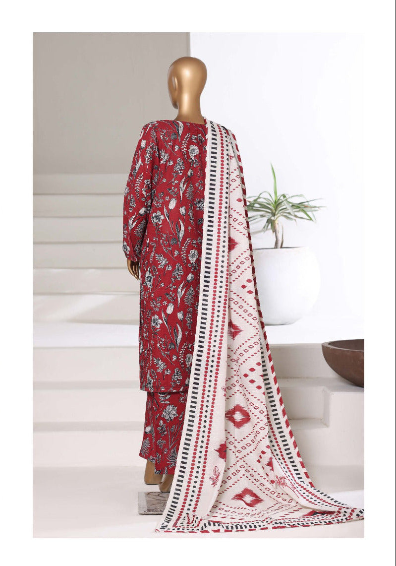 SADABAHAR | 3 Pc Stitched Printed Khaddar Collection