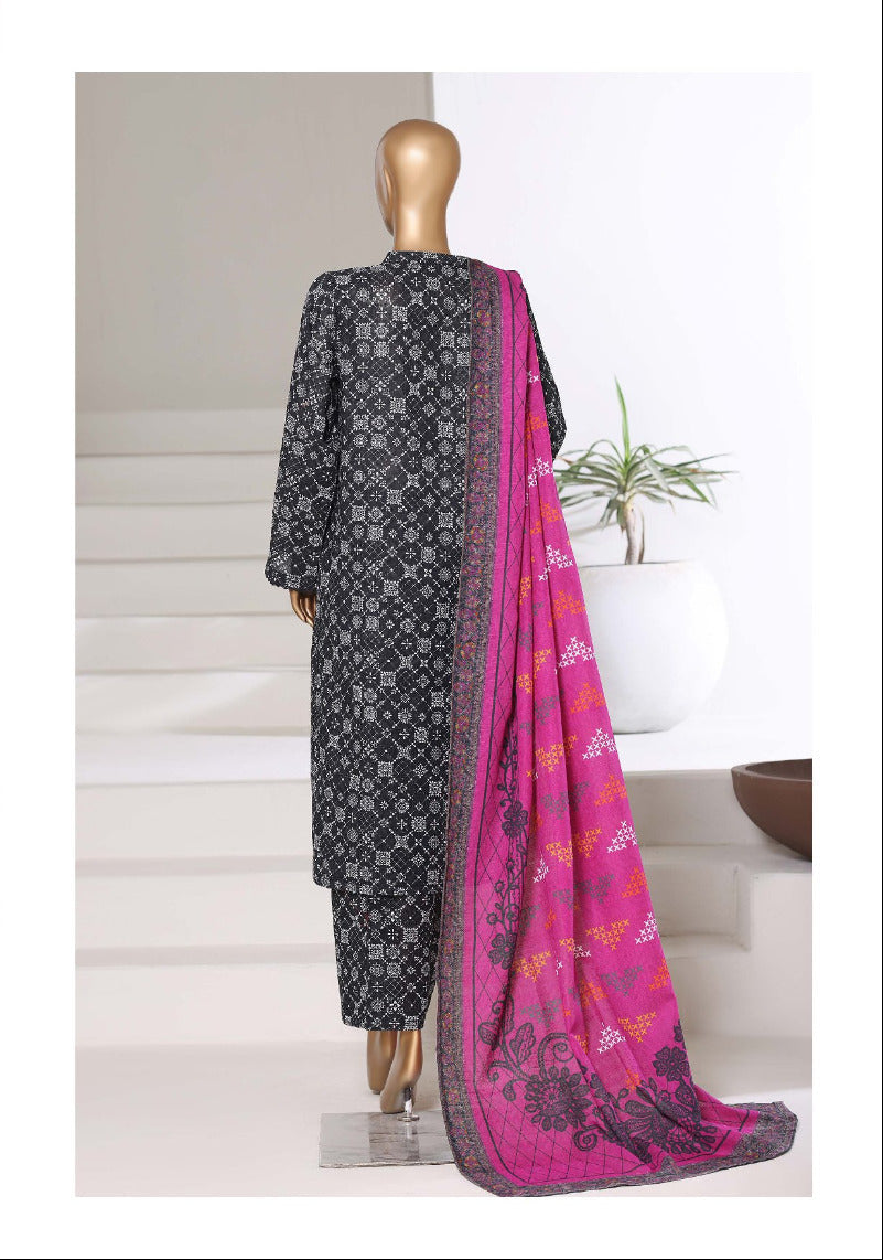 SADABAHAR | 3 Pc Stitched Printed Khaddar Collection