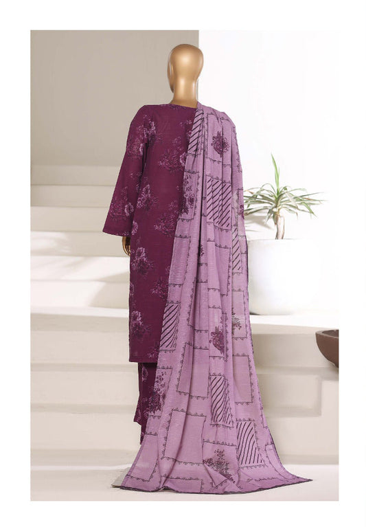 Sada Bahar | Stitched 3 Pc Printed Khaddar