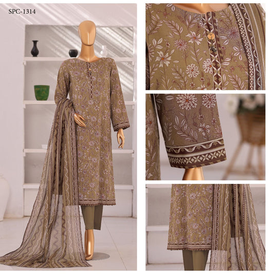 HZ | Summer Unstich 3PC Printed Lawn Collection