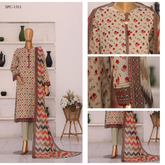HZ | Summer Unstich 3PC Printed Lawn Collection
