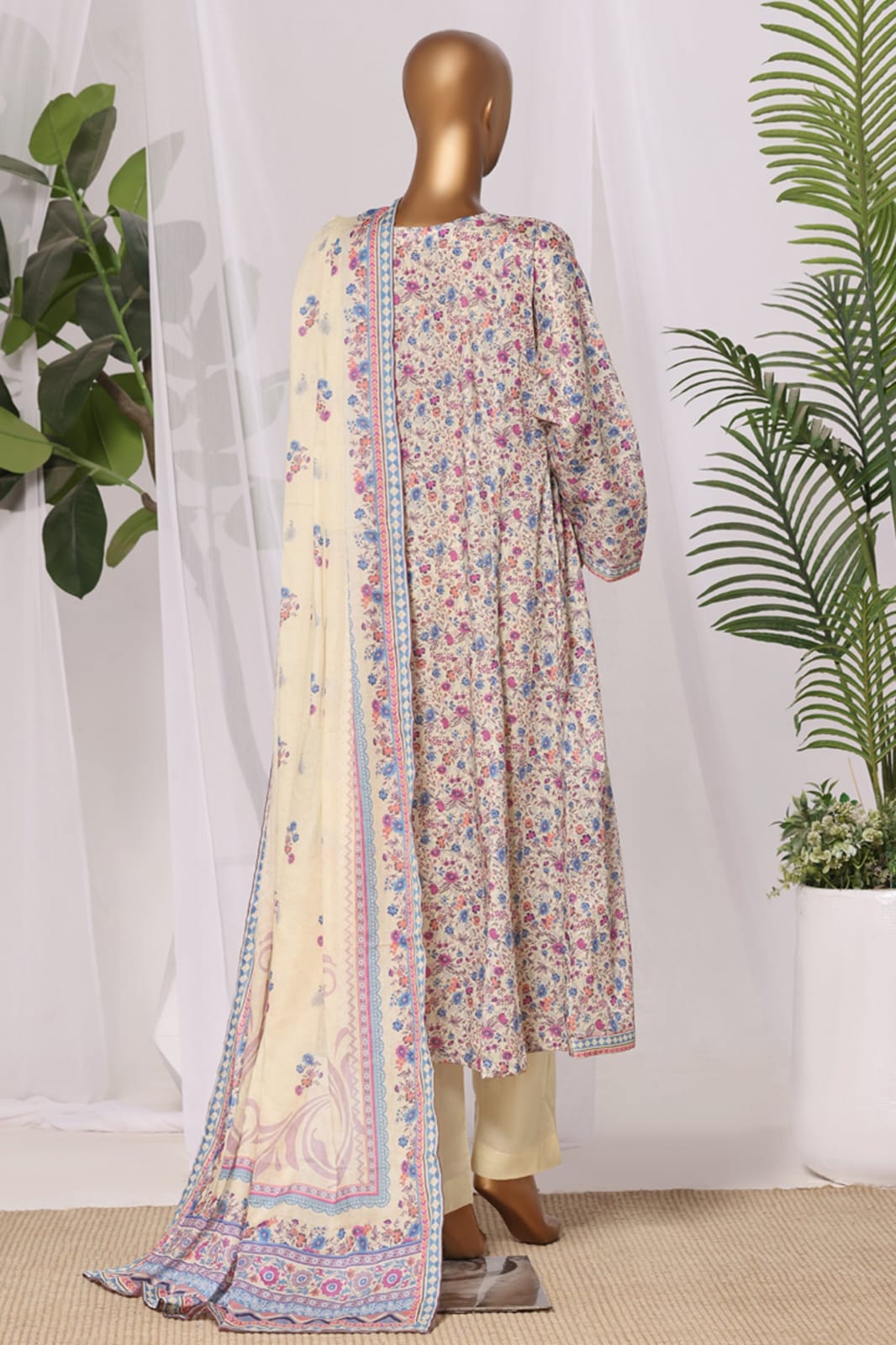 Bin Saeed | Stitch 3 Pc Printed Lawn Frock Collection