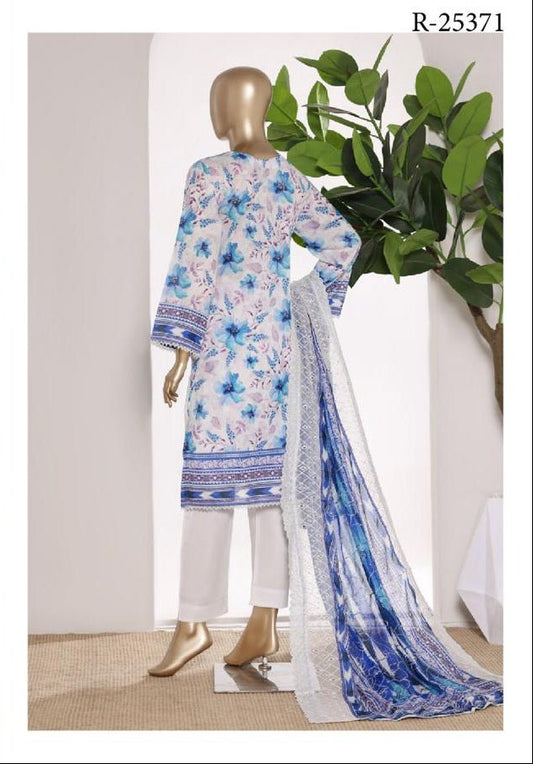 RIWAYAT PREMIUM | Stitched 3 Piece Embroidered Lawn Collection - BarerahFabrics