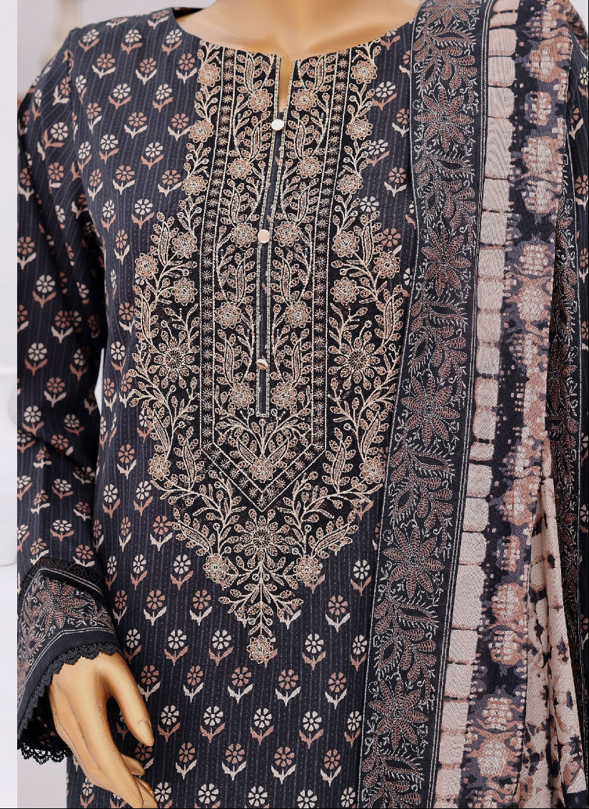 HZ | Premium Daily 3 Pc Embroidered Lawn Collection