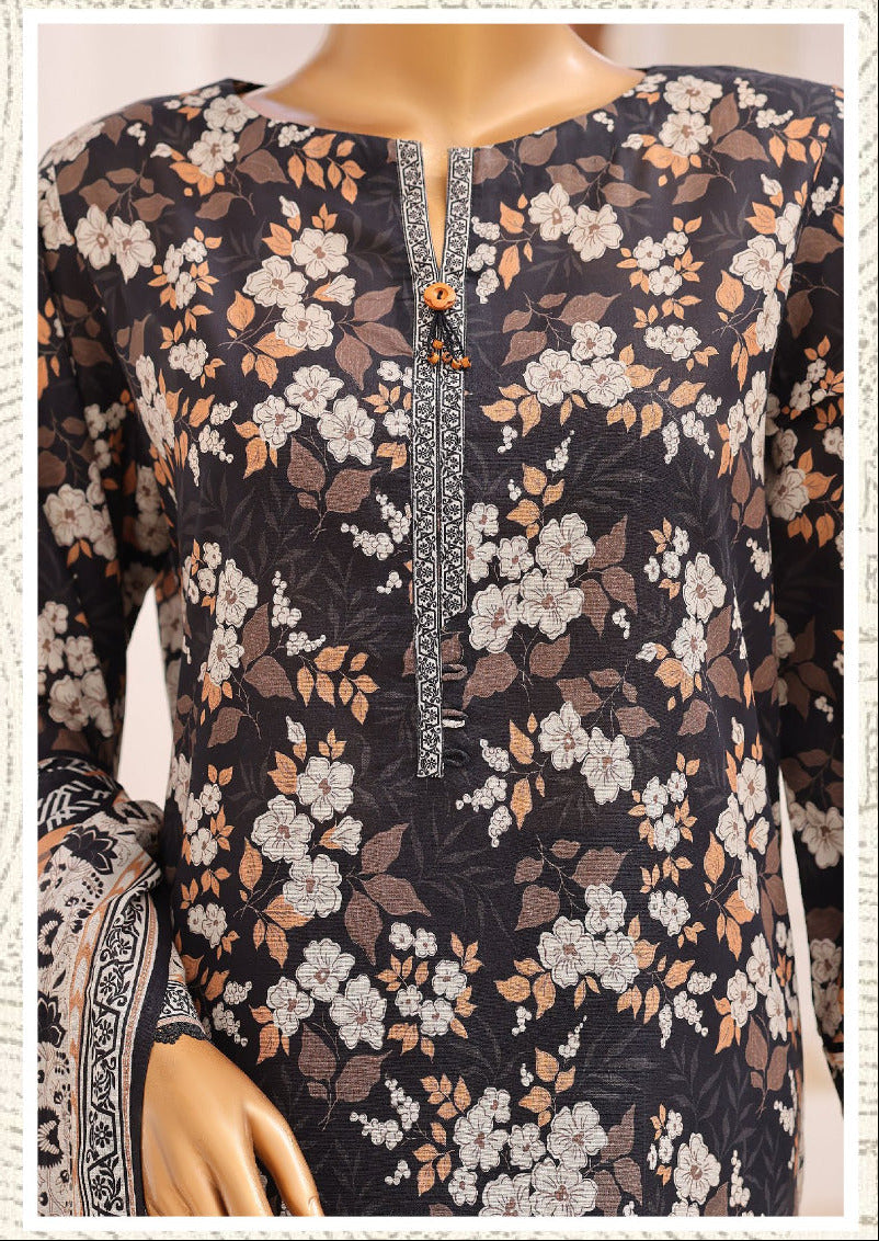 HZ | Unstitched 3PC Floral Printed Lawn Collection