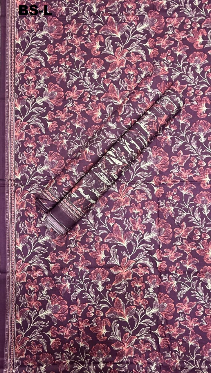 Bin Saeed | Unstitched 3 Piece Printed Lawn Collection.
