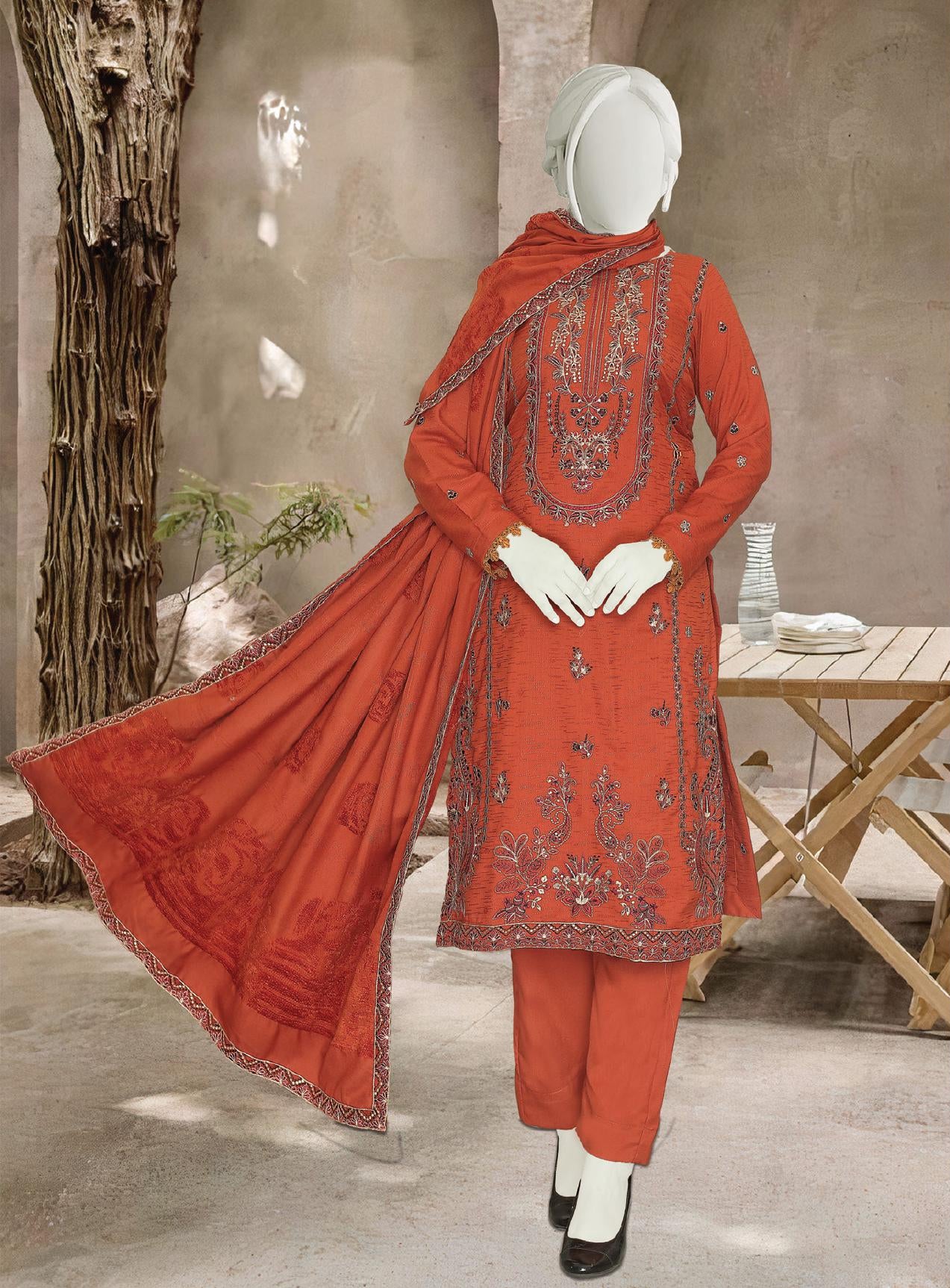 Zaaria by ABC Fabrics | Unstitched Embroidered Winter Velvet Collection