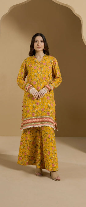 Zellbury | Unstitched 2-Piece Digital Printed Linen Collection