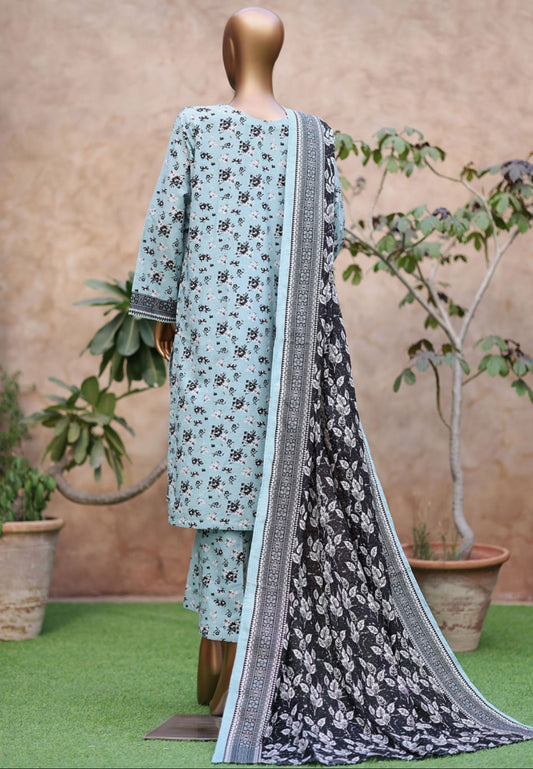 Bin Saeed | Stitched 3pc Printed Khaddar Collection