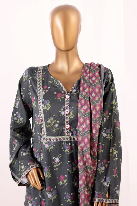Bin Saeed | Stitch 3 Pc Printed Lawn Frock Collection