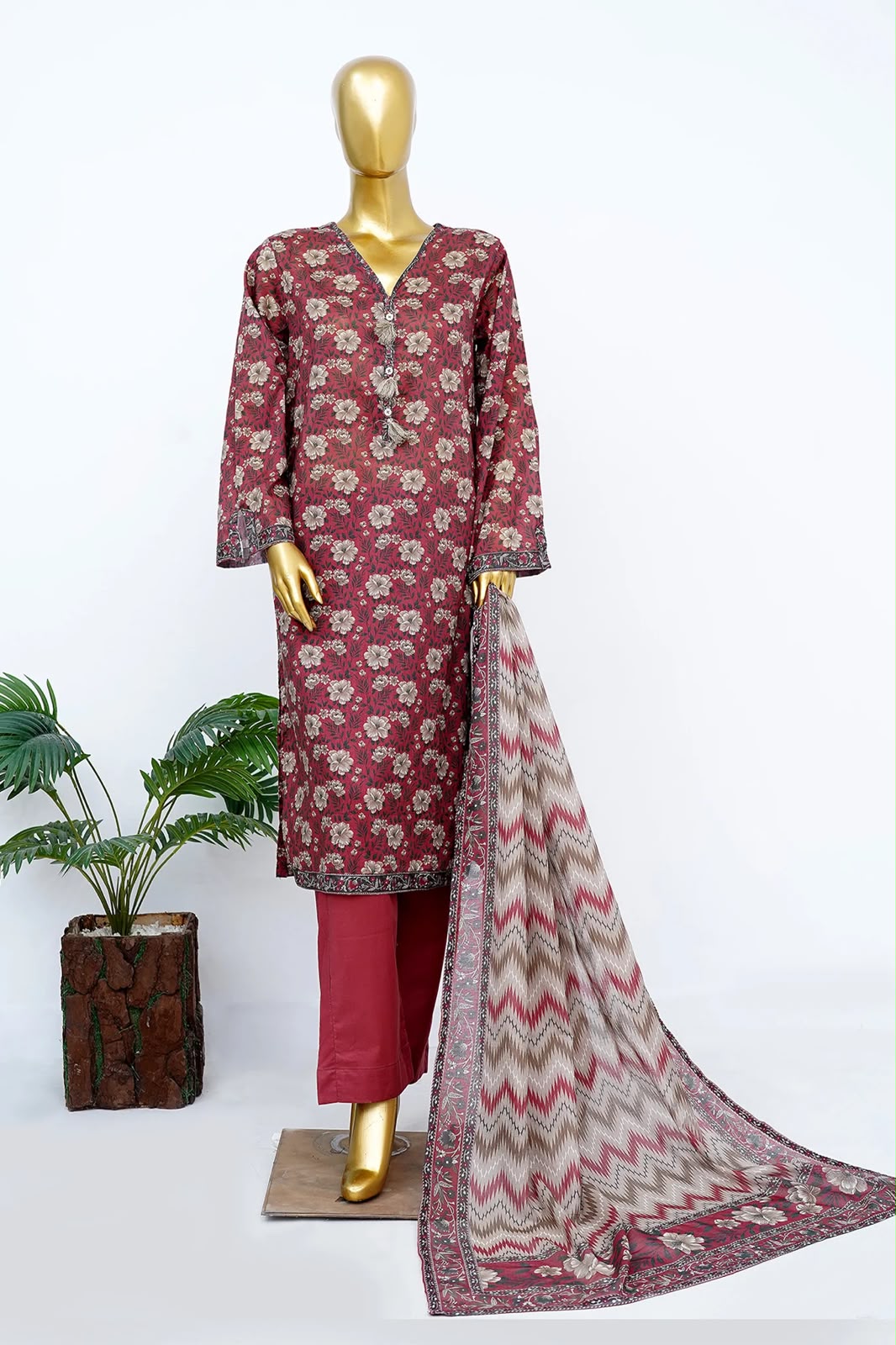 BIN SAEED | Stitched 3 Piece Printed Lawn Collection