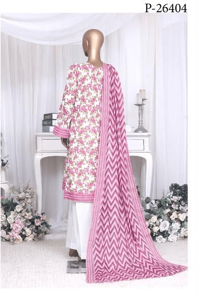 RIWAYAT | Stitch 3PC Printed Cotton Collection - BarerahFabrics
