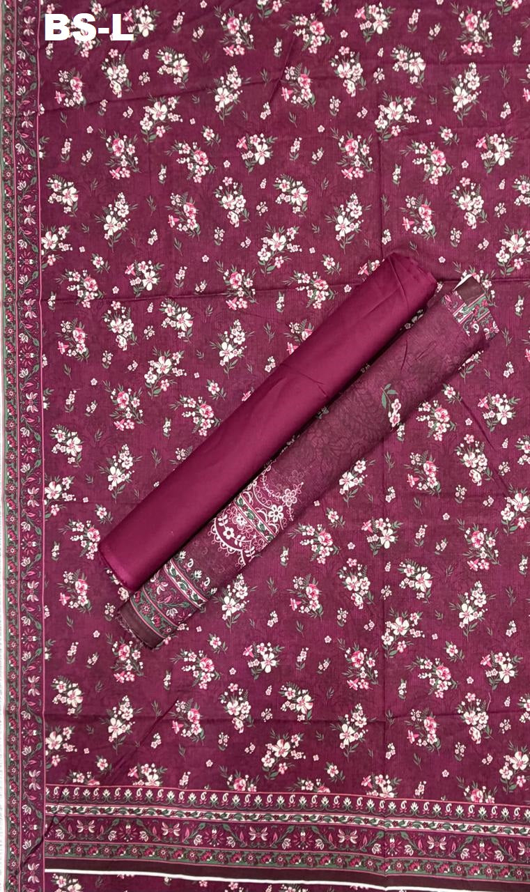 Bin Saeed | Unstitched 3 Piece Printed Lawn Collection.