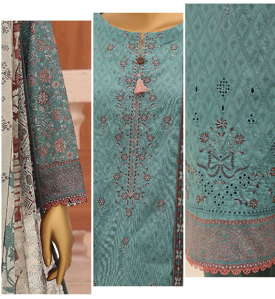 ASASA | Unstitched 3Pc Embroidered Lawn Collection