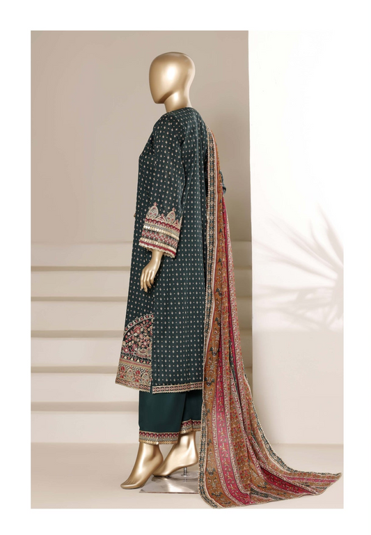 Sada Bahar | Stitch 3 Pc Regal Festive Embroidered Lawn Collection