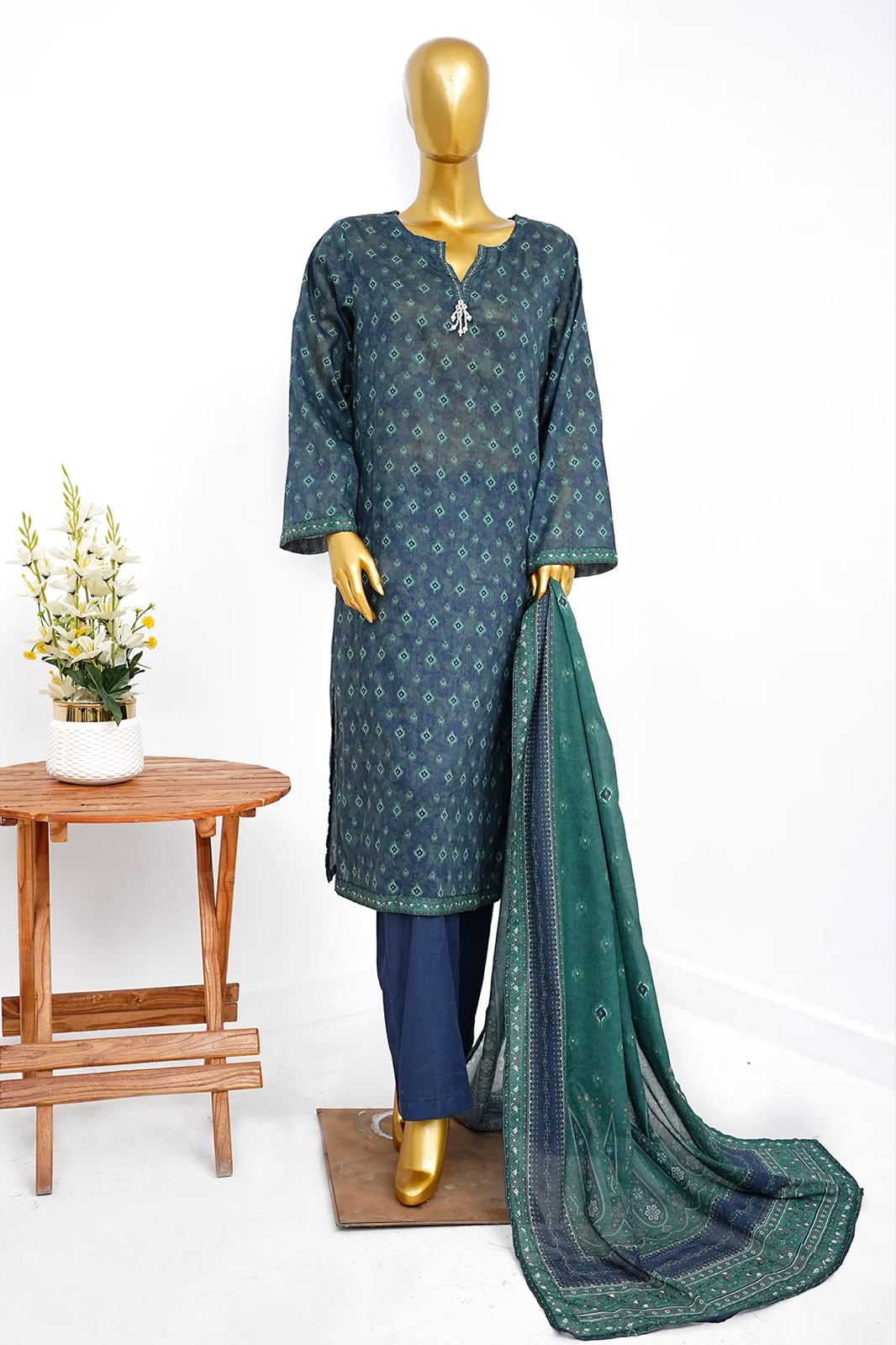 BIN SAEED | Stitched 3 Piece Printed Lawn Collection
