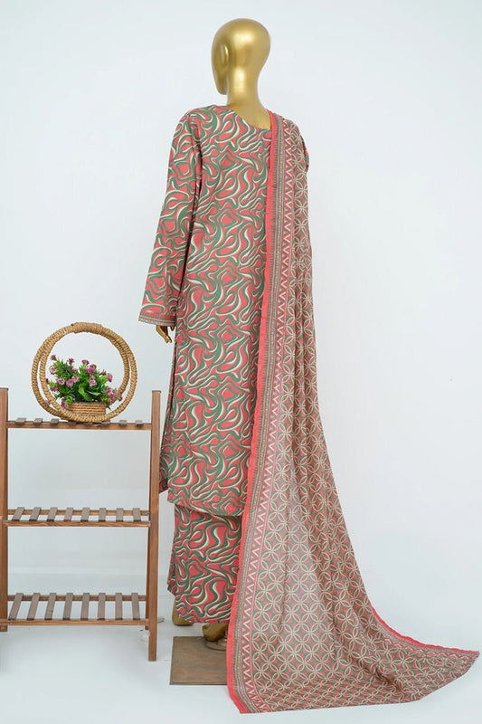 BIN SAEED | Stitched 3 Piece Printed Lawn Collection - BarerahFabrics
