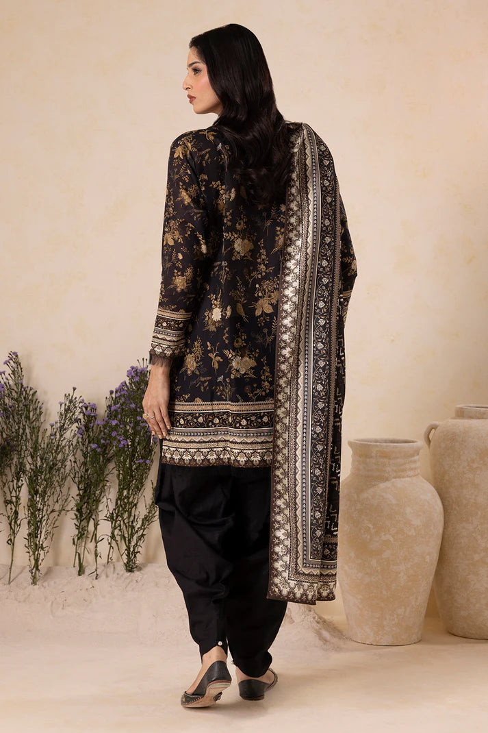 Zellbury | Unstitched 3 Pc Printed Printed Khaddar Collection