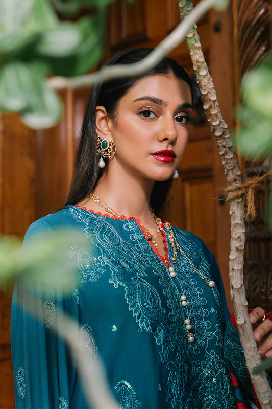 Zellbury | Unstitch 3 Pc Dyed Embroidered Cotail collection