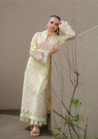 Zellbury | Unstitch 3 Pc Embroidered Cotton Collection